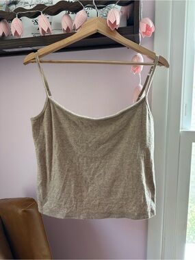 Abercrombie & Fitch Soft Lounge Cami - Oatmeal